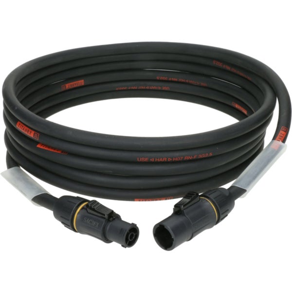 Klotz PT2-SFM0005 Flexibele stroomkabel met PowerTwist TR1 M/F 0,5 meter