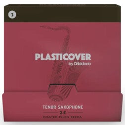 D'Addario Woodwinds RRPTSX200-B25 Plasticover Tenorsaxofoonriet, 2.0, 25-pack