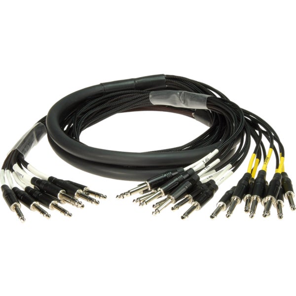 Klotz CY8-03 8-kanaals insert audio-adapter 3 meter