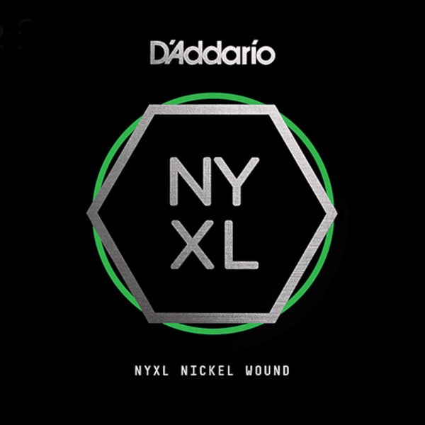 D'Addario NYXLB040 Single NYXL Nickel Wound 040 Long Scale Bassnaar, longscale