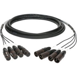 Klotz S04FM005 4-kanaals XLR multicore kabel 5 meter
