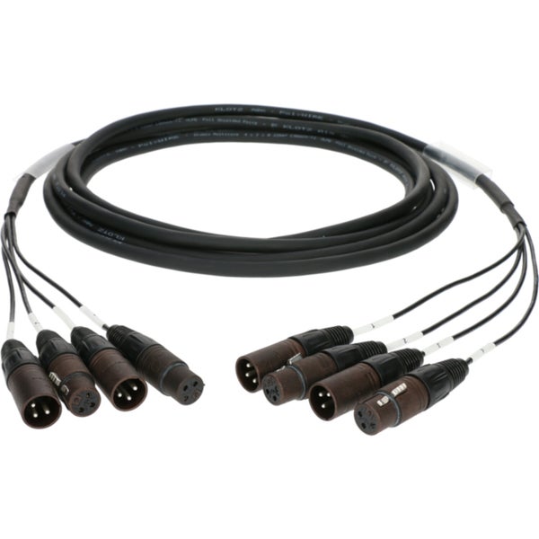Klotz S04FMX03 4-kanaals gebalanceerde XLR multicore kabel 3 meter