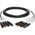 Klotz S04FMX06 4-kanaals gebalanceerde studio multicore kabel 6 meter
