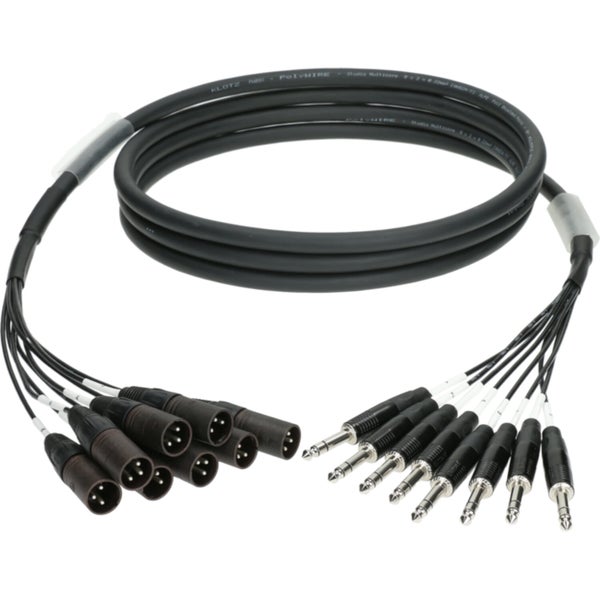 Klotz S08MPA01 8-kanaals gebalanceerde audiokabel multicore 1 meter