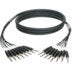 Klotz S08PPA06 8-kanaals gebalanceerde analoge multicore kabel 6 meter