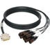 Klotz TAN08DM01.0 8-kanaals analoge D-Sub naar XLR kabel 1 meter