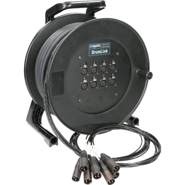 Klotz MC0830 8-kanaals XLR mini multicore kabelset 30m