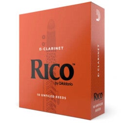 D'Addario Woodwinds RBA1025 Rico Eb-klarinetriet, 2.5, 10-pack, Unfiled