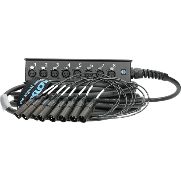 Klotz SLW080XE25 8-kanaals XLR multi-kabel 25 meter