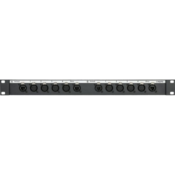 Klotz CLDMX204R 2x4-kanaals DMX stagebox