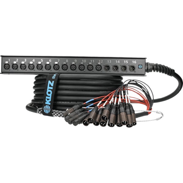 Klotz SLW124XE05 16-kanaals XLR stage multicore 5m