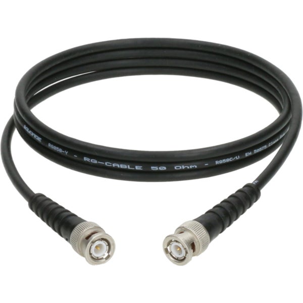 Klotz C-58U1T002 Coaxkabel met BNC-connectoren 2 meter