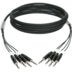 Klotz S04PPA09 4-kanaals gebalanceerde studio-loom kabel 9 meter