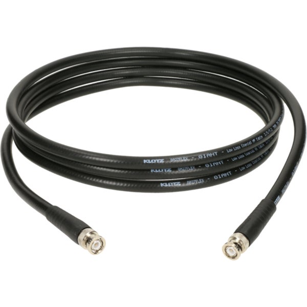 Klotz C-27X1D-100.0 50 Ohm coaxkabel met BNC-connectoren 100 meter