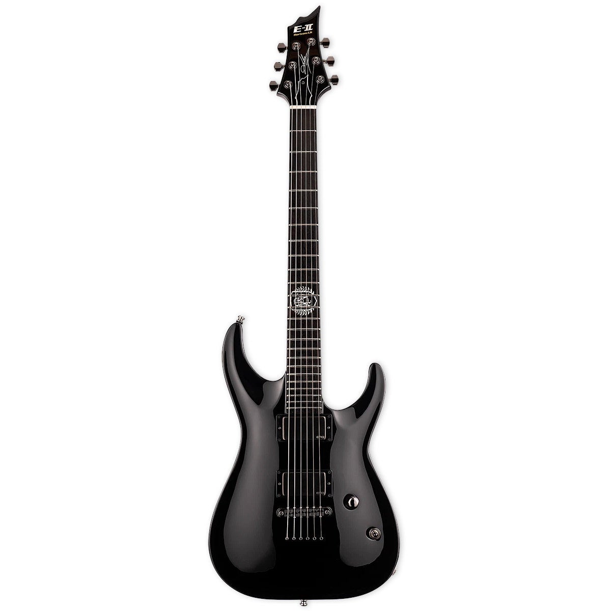 ESP E-II Luke Kilpatrick Black elgitarr med fodral