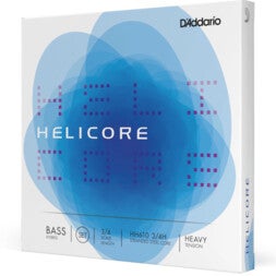 D'Addario HH610 3/4H Helicore Hybrid Bass 3/4 Scale,Heavy Tension Contrabas snaren set