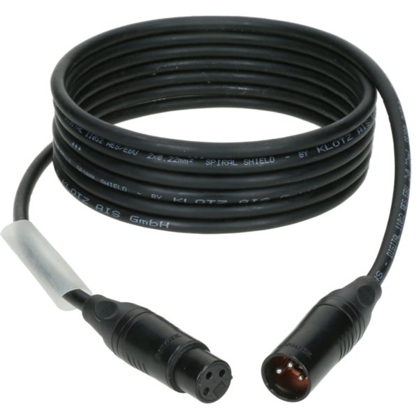 Klotz PD2-3XL11B005.0 Flexibele XLR AES/DMX kabel 5 meter