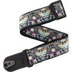 D'Addario 50TC01 D'Addario Pad Lock Woven Guitar Strap Nylon gitaarband met pad lock