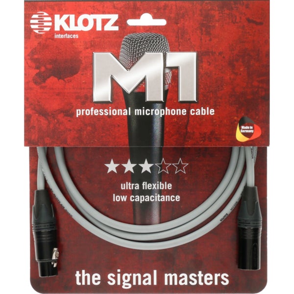 Klotz M1FM6N0750 Professionele microfoonkabel 7.5 meter