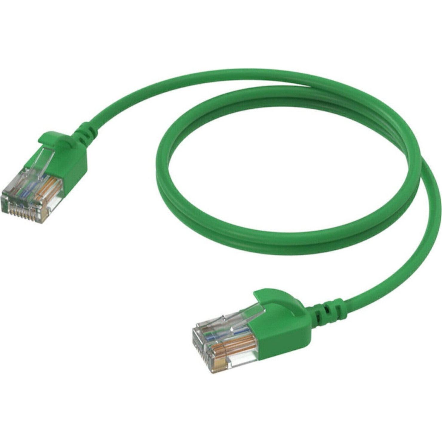 Procab CSD560G/0.5 Slimline CAT6A netwerkkabel 0.5 meter