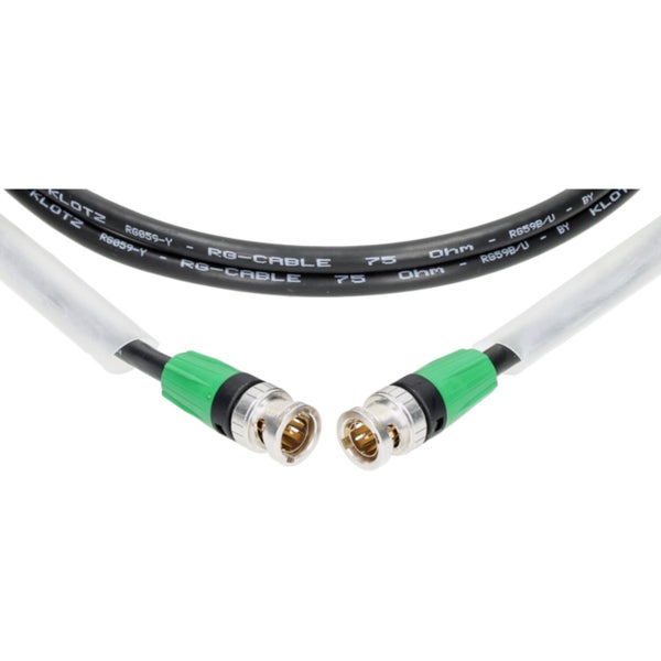 Klotz C-59U4N030 75 Ohm RG59 coaxkabel met BNC 30 meter