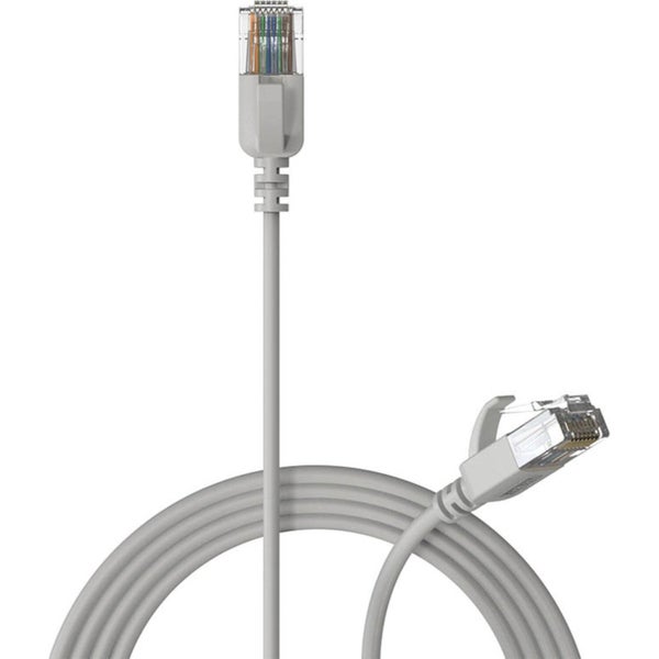 Procab CSD560GY/1.5 Slimline CAT6A Kabel - Grijs 1.5 meter
