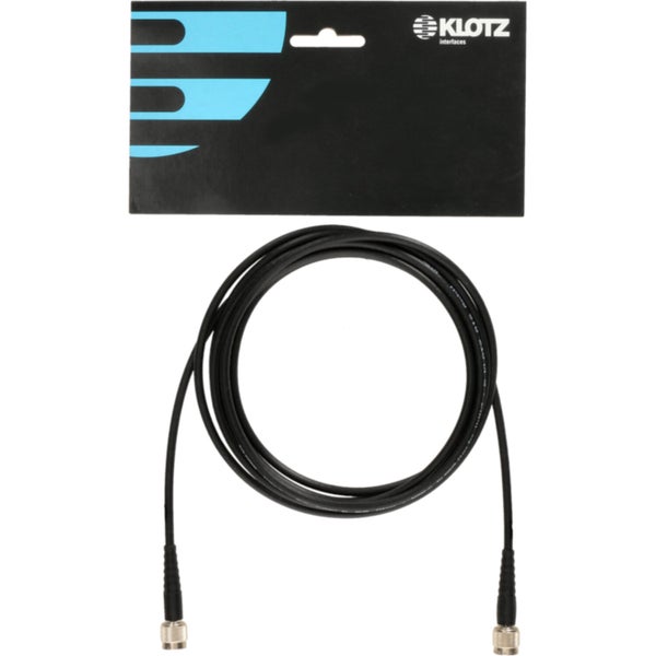 Klotz T-58U1D-004.0 Coaxkabel 50 Ohm met TNC-stekkers 4 meter