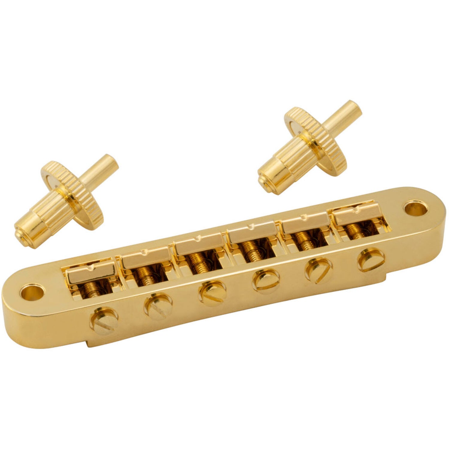 Grover 520G Tune-O-Matic (Notched) Gold Gitaarbrug