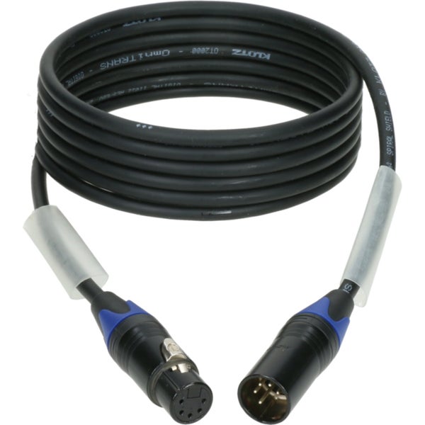 Klotz PD2-5XM22A005.0 Flexibele DMX-kabel met XLR-connectors 5 meter