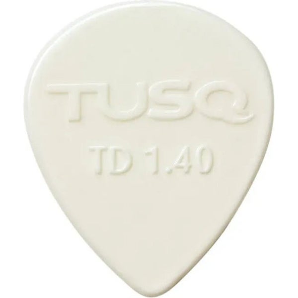 Graph Tech PQP 0514 W6 TUSQ Tear Drop Pick Player's Pack, 1.40 mm, Wit, 6 stuks