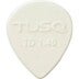 Graph Tech PQP 0514 W6 TUSQ Tear Drop Pick Player's Pack, 1.40 mm, Wit, 6 stuks