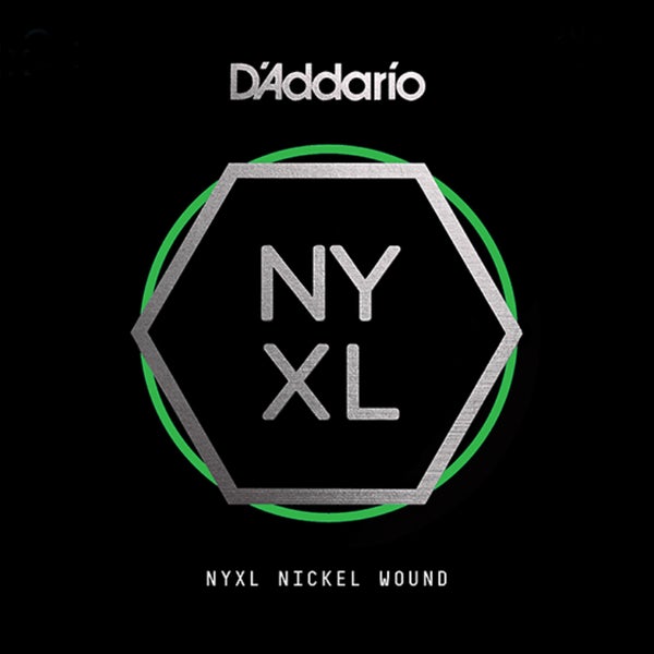 D'Addario NYXLB130 Single NYXL Nickel Wound 130 Long Scale Enkele basgitaarsnaar, lange schaal