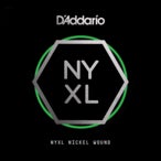 D'Addario NYXLB130 Single NYXL Nickel Wound 130 Long Scale Enkele basgitaarsnaar, lange schaal