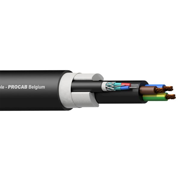 Procab PAC251/3 Power- en signaalkabel, DMX-AES 300 meter