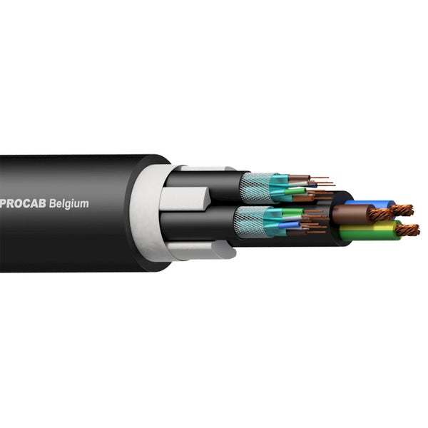 Procab PNC2527/3 Hybride stroom- en datakabel op rol 300 meter