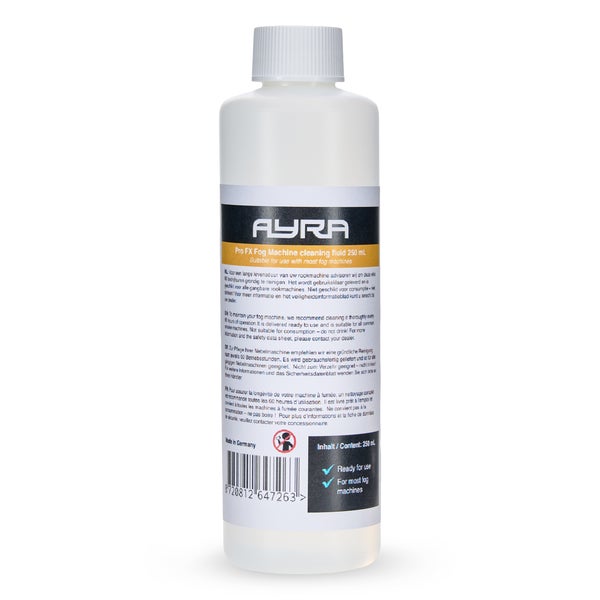 Ayra Pro FX Clean rookmachine schoonmaakvloeistof 250 ml