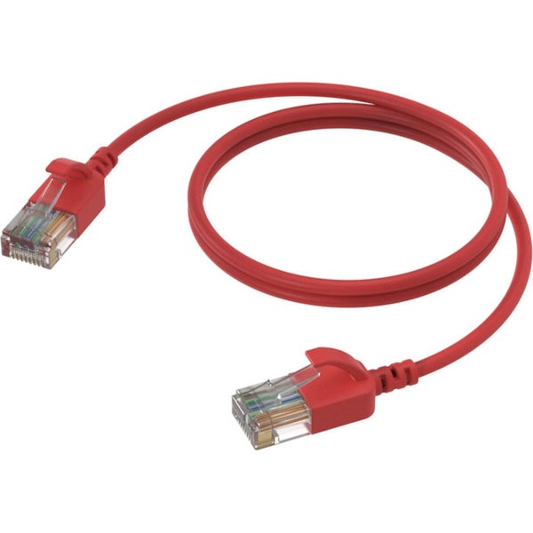 Procab CSD560R/1 Slimline CAT6A netwerkkabel 1 meter