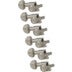 Grover 205NL6 Mini Rotomatics Guitar Machine Heads, Nickel gitaar stemmechanieken