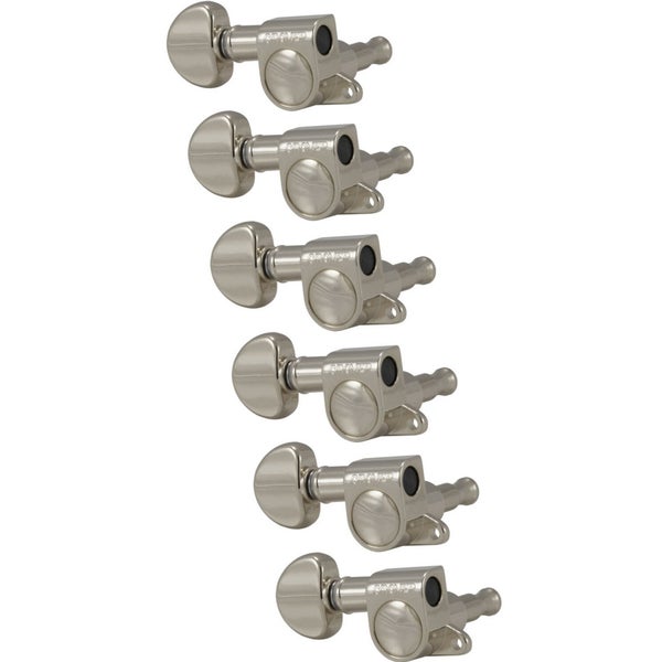 Grover 205NL6 Mini Rotomatics Guitar Machine Heads, Nickel gitaar stemmechanieken