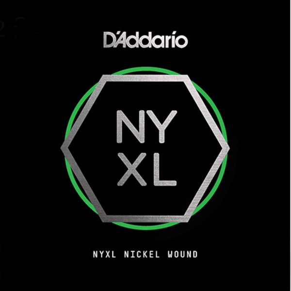 D'Addario NYXLB135 Single NYXL Nickel Wound 135 Long Scale Bass Gitaarsnaar - Enkel