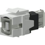 Procab VCK620/W Keystone USB A-B connector