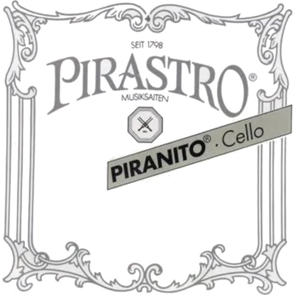 Pirastro 635040 Piranito Snarenset Cello, 3/4-1/2