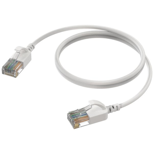 Procab CSD560W/0.15 Slimline CAT6A netwerkkabel 0.15 meter
