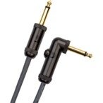 D'Addario PW-AGRA-10 D'Addario Circuit Breaker Instrument Cable voor gitaar/bas, Right-Angle, 10 feet
