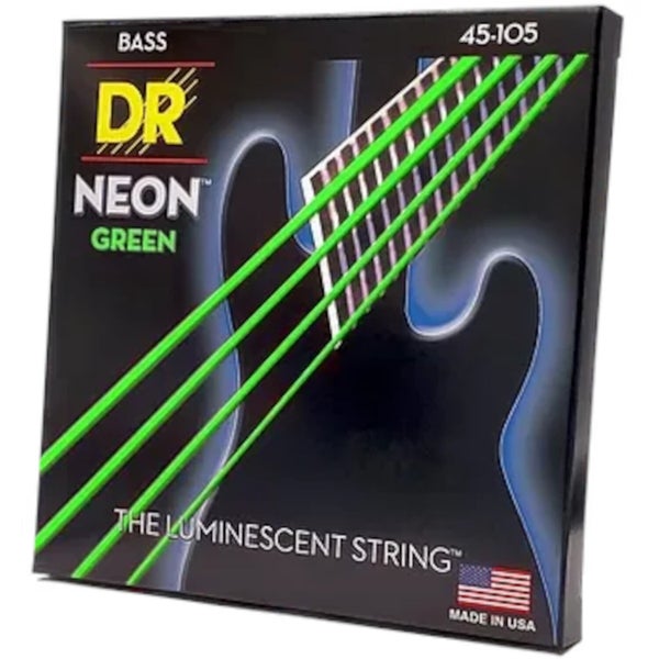 DR Strings NGB-40 Kleurgecoate basgitaarsnaren