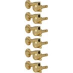 Grover 406GL6 Mini Locking Rotomatic, Gold Stemmechanieken