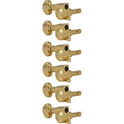 Grover 406GL6 Mini Locking Rotomatic, Gold Stemmechanieken