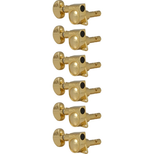 Grover 406GL6 Mini Locking Rotomatic, Gold Stemmechanieken