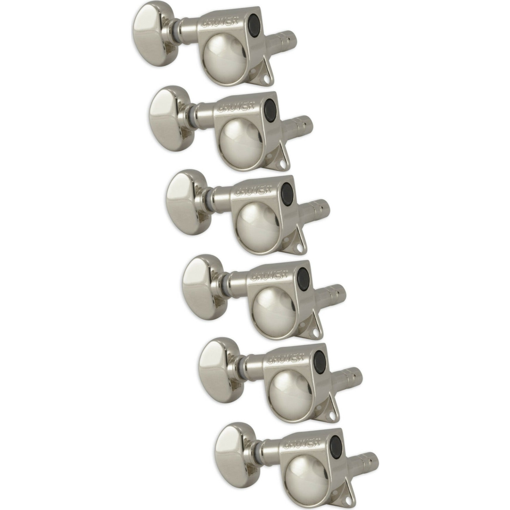 Grover 406NL6 Mini Locking Rotomatic, Nickel gitaar stemmechanieken
