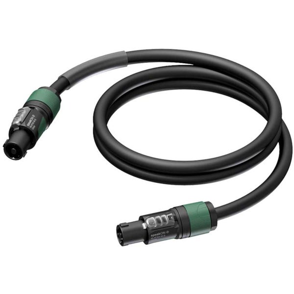 Procab PRA524/20 4-polige speakonkabel, 20 meter